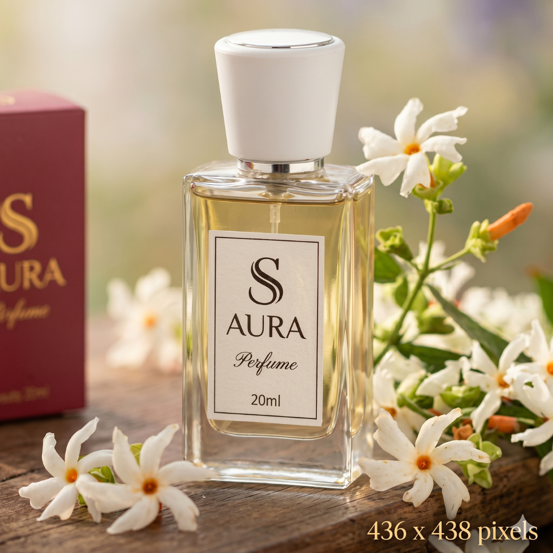 S AURA White Musk Luxury EDP Perfume
